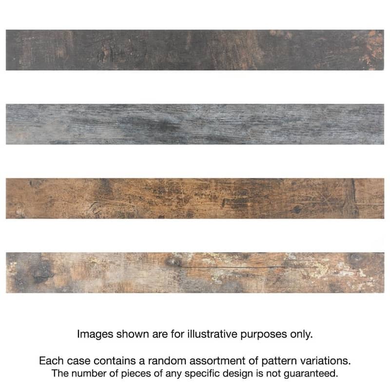 Merola Tile Melvin Color 2-7/8" x 26-1/2" Porcelain Floor and Wall Tile