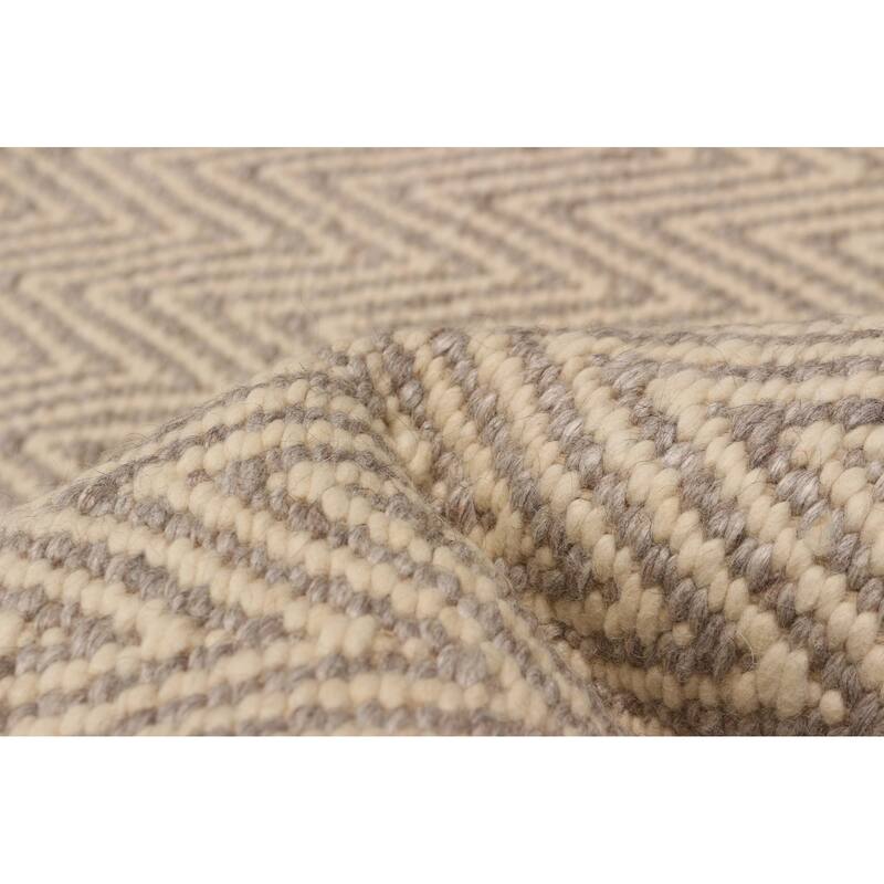 Nevada Grey Kilim 5'2" x 7'5" - 5'2 x 7'5