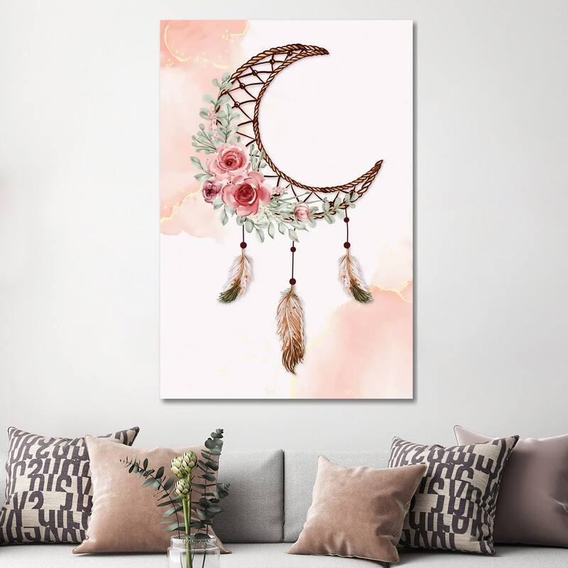 iCanvas "Dream Catcher - Tribal Art" by Artsy Bessy Canvas Print