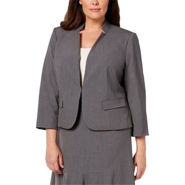 Nine West Womens Inverted Notch Blazer Jacket. Opens flyout.