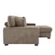 118.4"W Plush Modular Sectional Sofa with Pillows