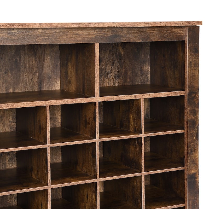 Merax Sleek Design 24 Shoe Cubby Console