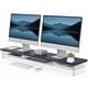 preview thumbnail 5 of 33, Fenge Acrylic Monitor Stand Riser, 42.5 Inches Dual Monitor Stand
