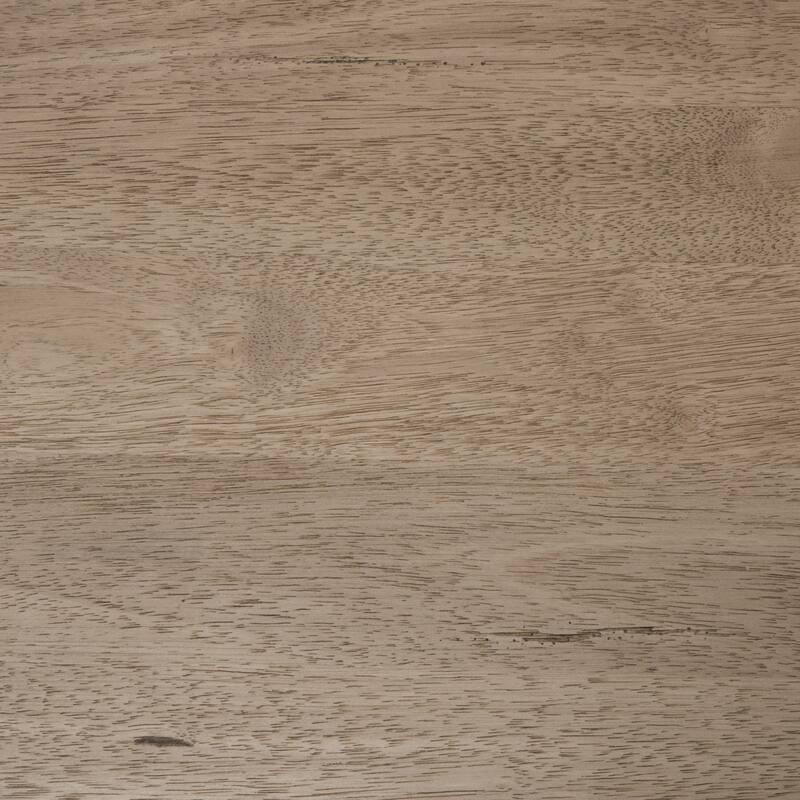 Gunn End Table-Light Brushed Parawood