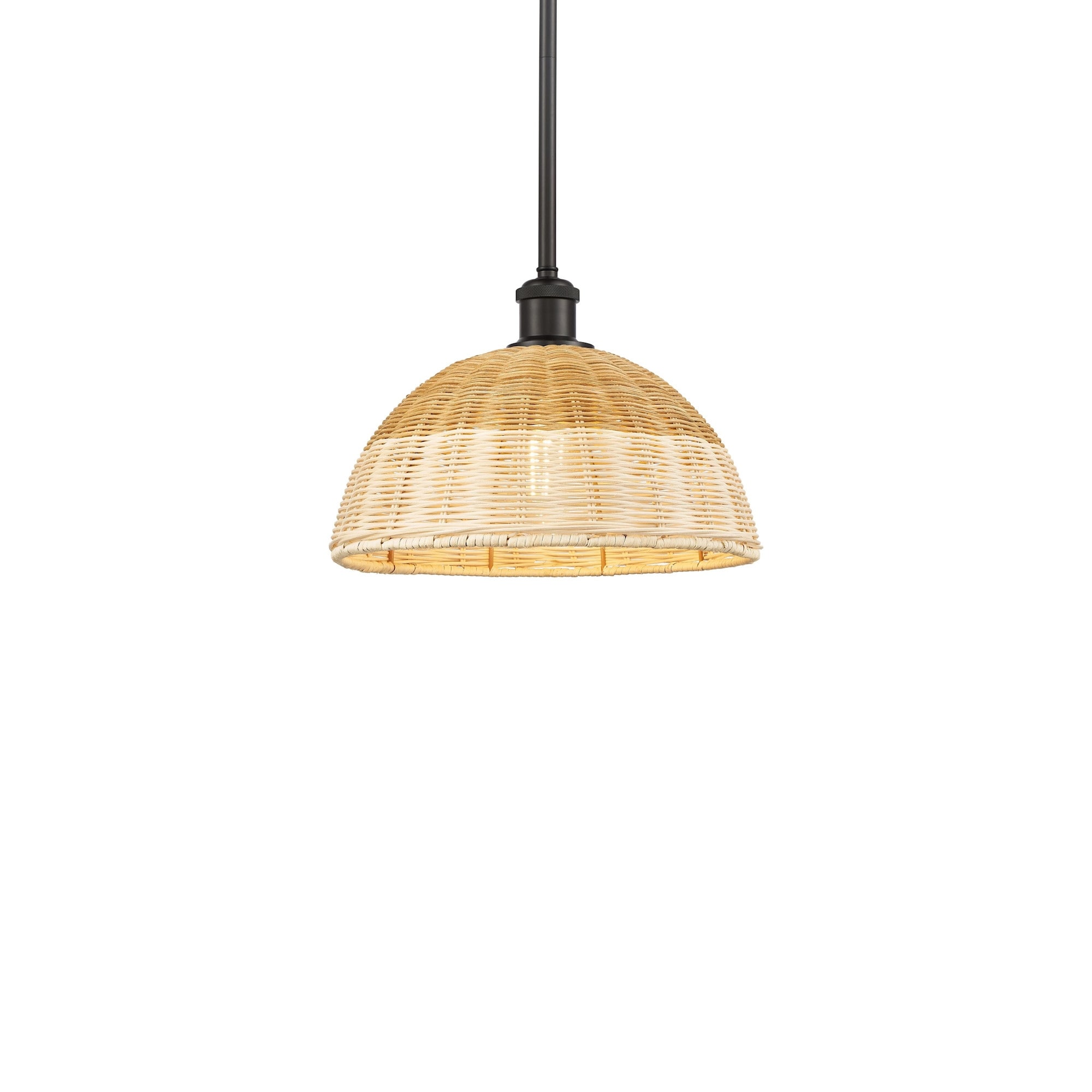 Innovations Lighting 516-1S-9-12 Bristol Natural II Pendant Bristol