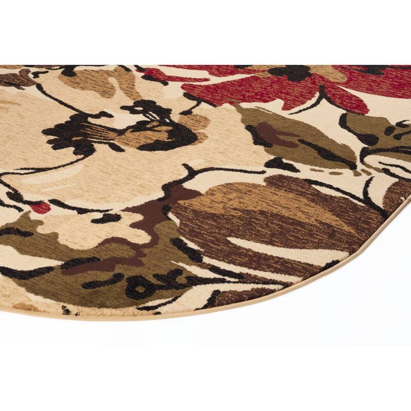Lagoon Modern & Contemporary Floral Indoor Area Rug
