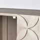 preview thumbnail 15 of 15, Excelsior I Light Brown Solid Wood w/ Gold Iron Base Sideboard