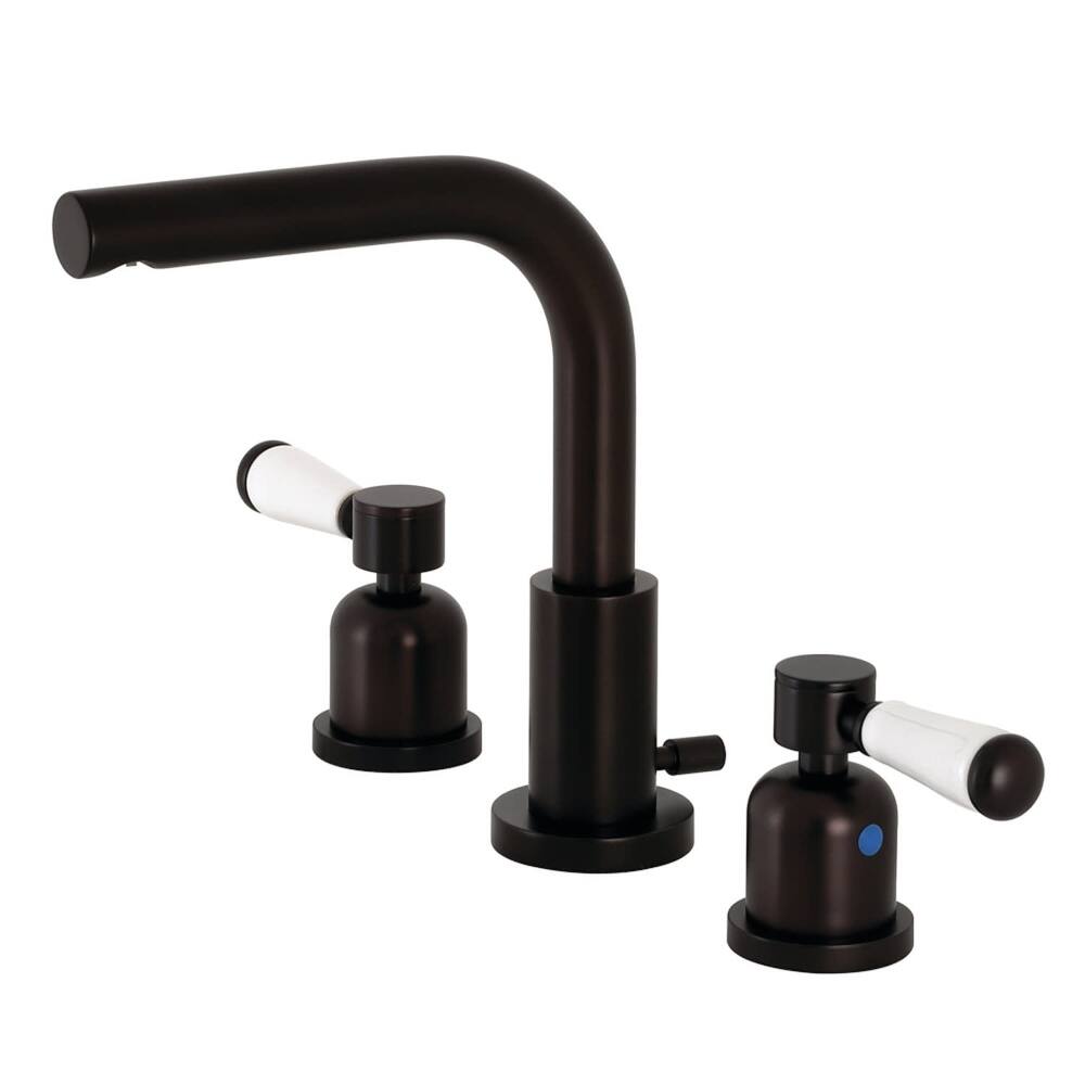 Kingston Brass Paris 1.2 GPM Widespread Bathroom Faucet with Pop-Up