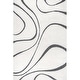 preview thumbnail 24 of 41, Brooklyn Rug Co Krista Contemporary Swirls Shag Area Rug