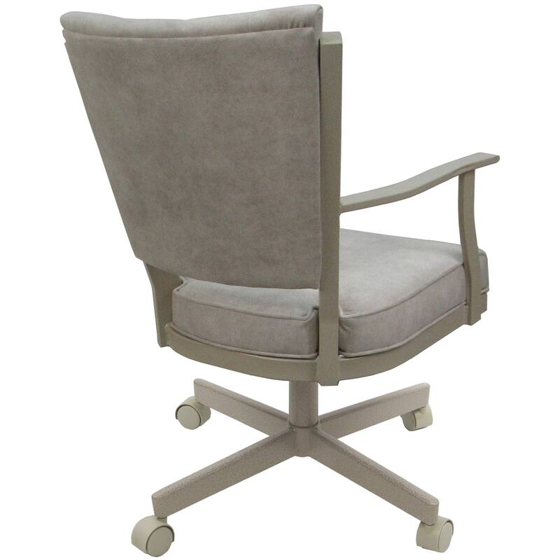 Montana Swivel Metal Dining Caster Chair on Reading Base