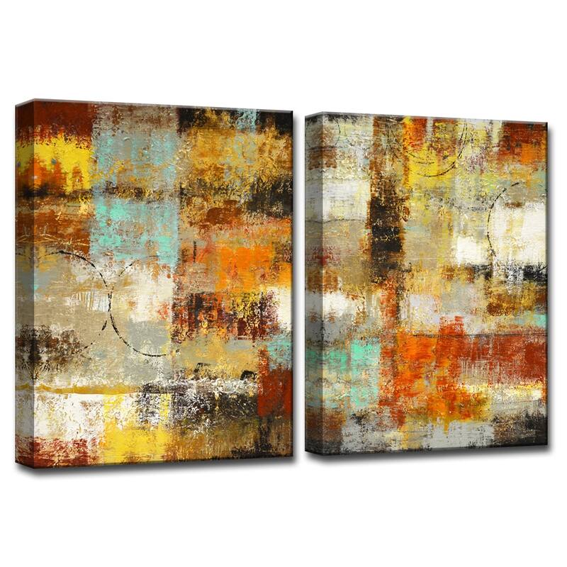 'Revelation' 2 Piece Wrapped Canvas Wall Art Set by Norman Wyatt Jr.