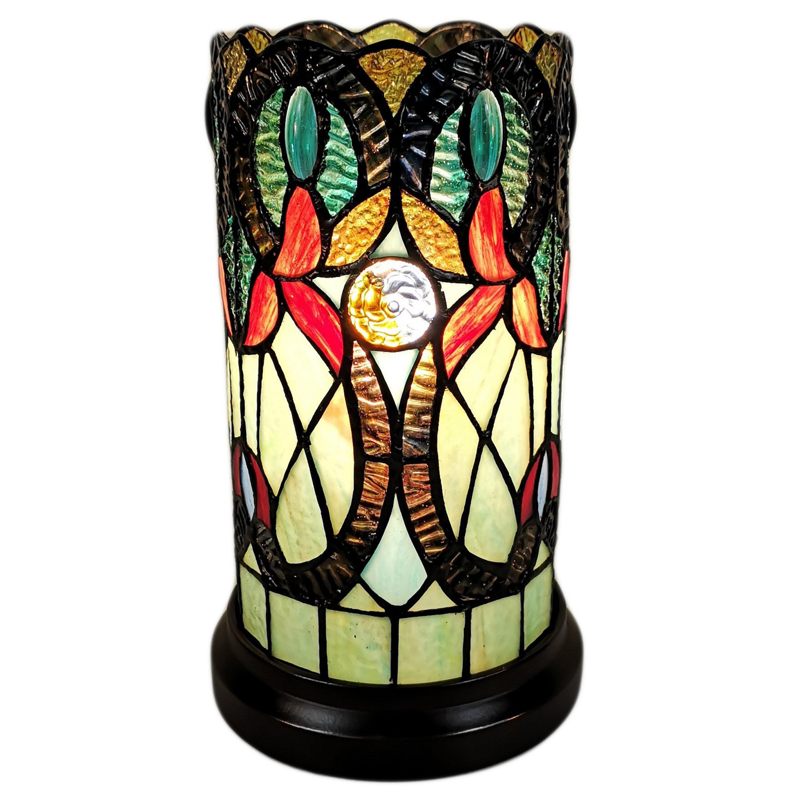 Tiffany Style Floral Design Table Lamp Amora Lighting