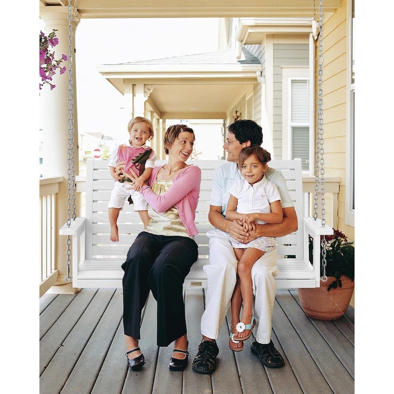 WINSOON 55" All Weather HIPS Outdoor Porch Swing
