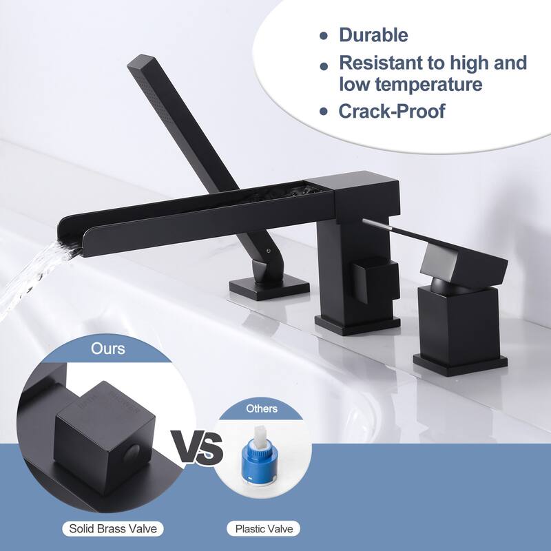 Single-Handle Deck-Mount Tub Faucet