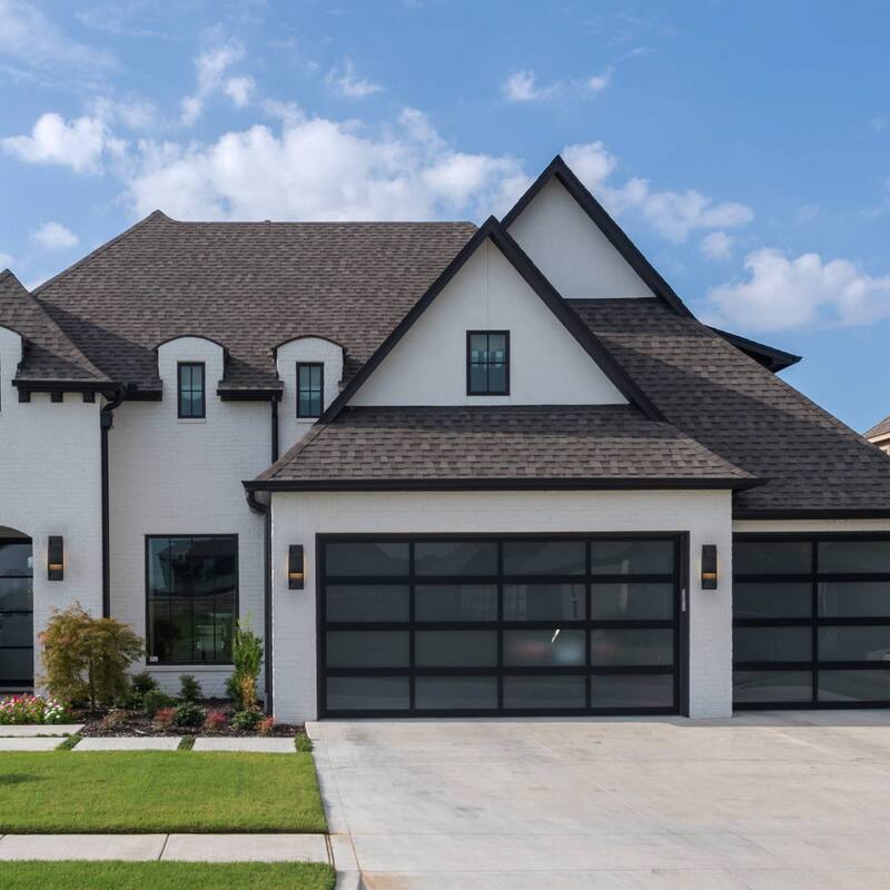 1-Light Matte Black Integrated LED Outdoor Wall Sconce