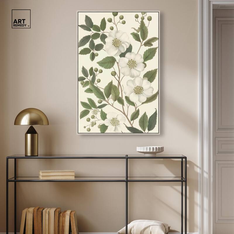 White Cherokee II Canvas by Art Remedy