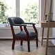 preview thumbnail 4 of 29, Conference Chair with Accent Nail Trim Blue