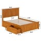 preview thumbnail 64 of 157, AFI Nantucket Platform Bed with Matching Footboard & Storage Drawers