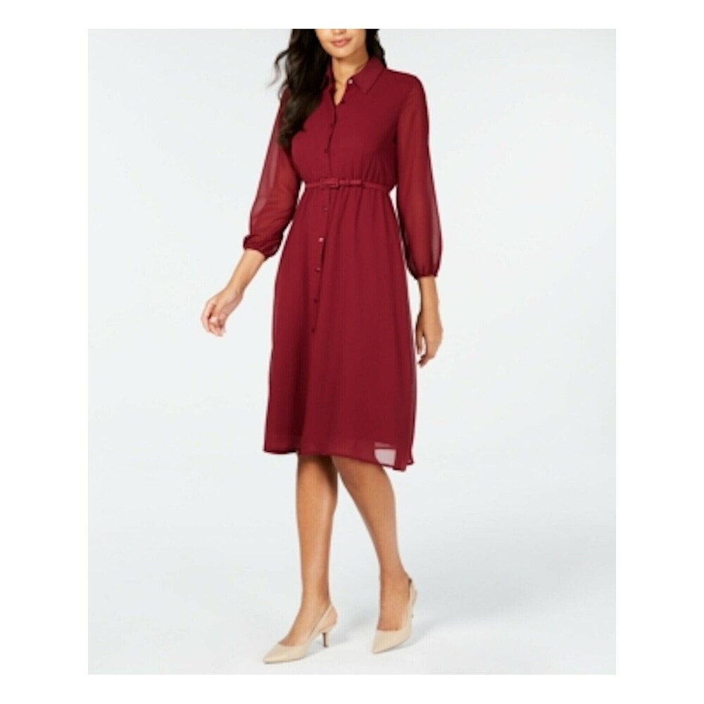 ebay red dresses size 14