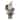12" Snow Lodge Santa Christmas Figure with Lantern