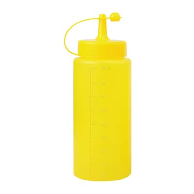 Plastic 16 Oz Condiment Squeeze Bottles with Cap Olive Oil Dispenser