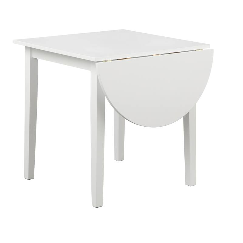 Simple Living Country Cottage Drop-Leaf Dining Table