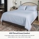 preview thumbnail 32 of 33, Delara 100% Organic Cotton Percale Weave Sheet, Flat Sheet, 400 Thread Count GOTS Certified