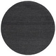 preview thumbnail 10 of 110, SAFAVIEH Handmade Natura Refiqe Wool Rug 7' Round - Grey/Black - Round