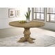 preview thumbnail 2 of 5, Florence Round 60-inch Pedestal Base Dining Table