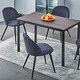 preview thumbnail 117 of 176, Homy Casa Mid-Century Modern Fabric Dining Chairs (Set of 2)