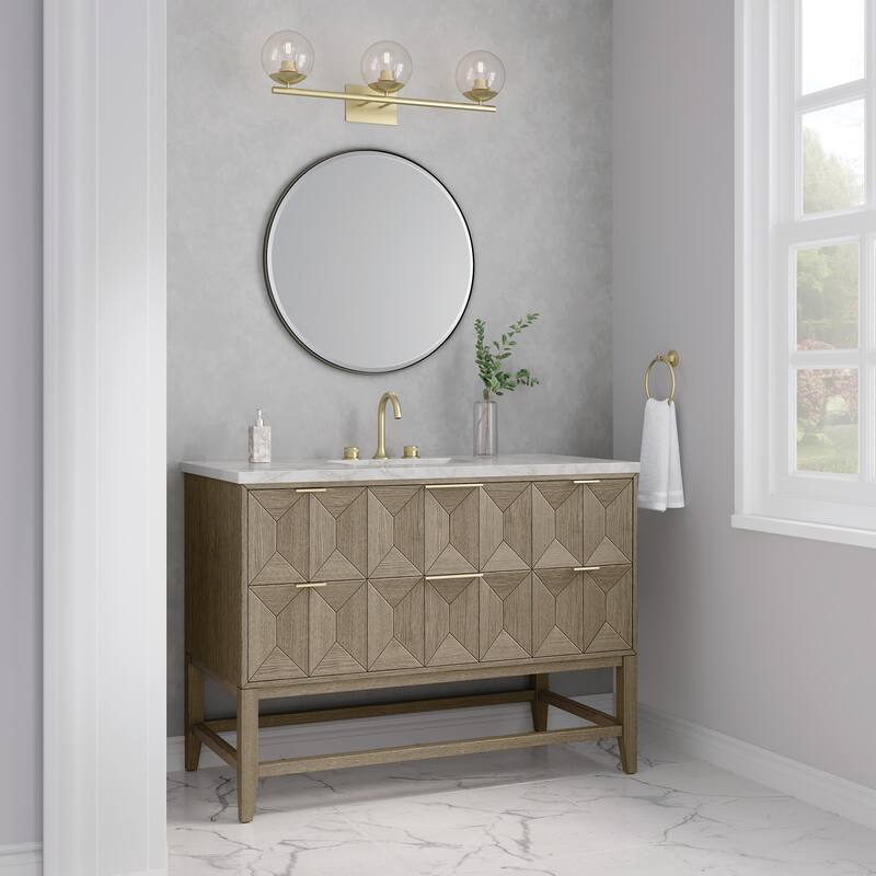 James Martin Vanities D100-V48-FVSL Emmeline 48" Free Standing Single
