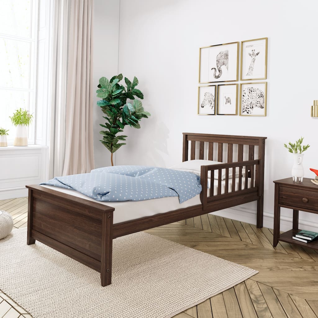 Max and Lily Twin Bed with Guard Rails