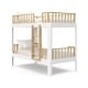 preview thumbnail 1 of 34, Storkcraft Next Santos Twin-over-Twin Bunk Bed White/Natural