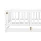 preview thumbnail 45 of 89, Montessori Floor Bed with Fence & Door, Toddler Wood Bed Frame for Kids