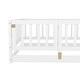 preview thumbnail 6 of 20, Twin Size Floor Bed, Montessori Floor Bed with Fence and Door, Kids Montessori Bed Twin Size