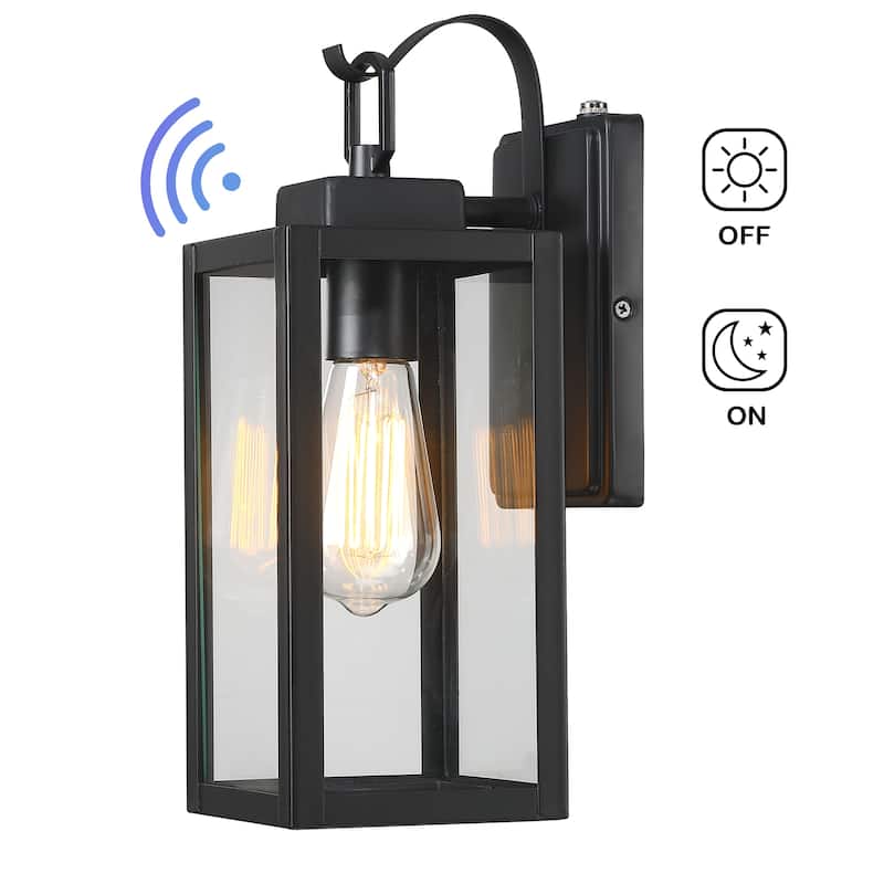 Dusk to Dawn Outdoor Wall Sconce Exterior Wall Mount Light