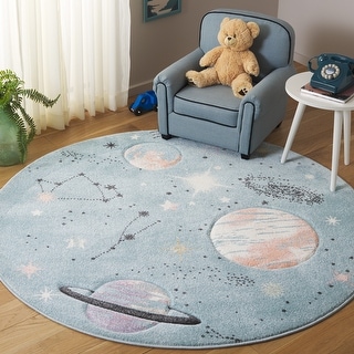 SAFAVIEH Carousel Kids Kyle Solar System Rug