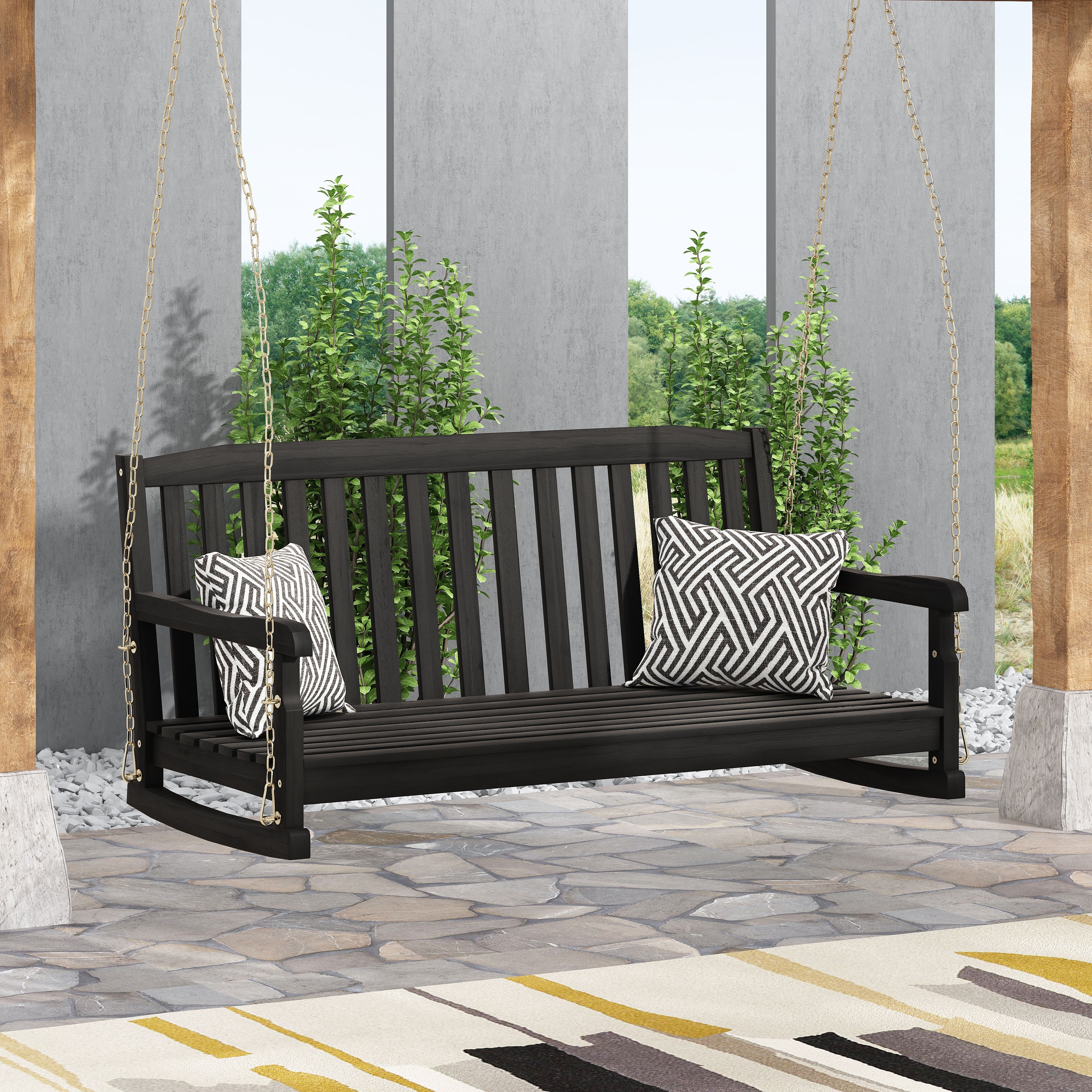 Acacia sales porch swing