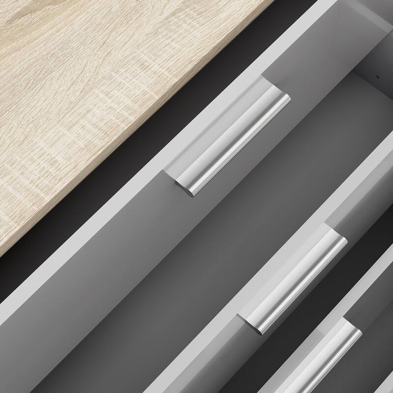Porch & Den Angus Space-saving 8-Drawer Double Dresser