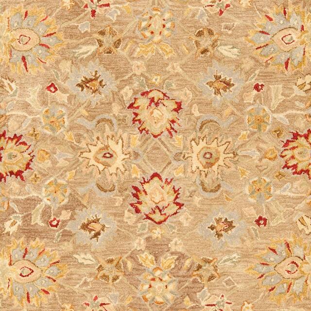 SAFAVIEH Anatolia Angeline Traditional Oriental Hand-spun Wool Rug