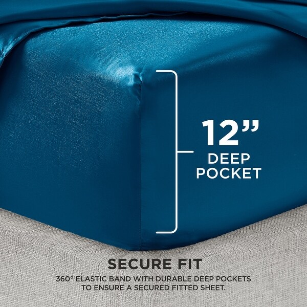 Juicy Couture Silky Satin Sheet Sets - Bed Bath & Beyond