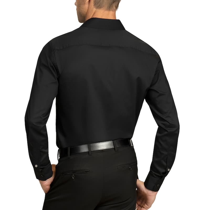Lucky Brand Men's Stretch Slim Fit Dress Shirt