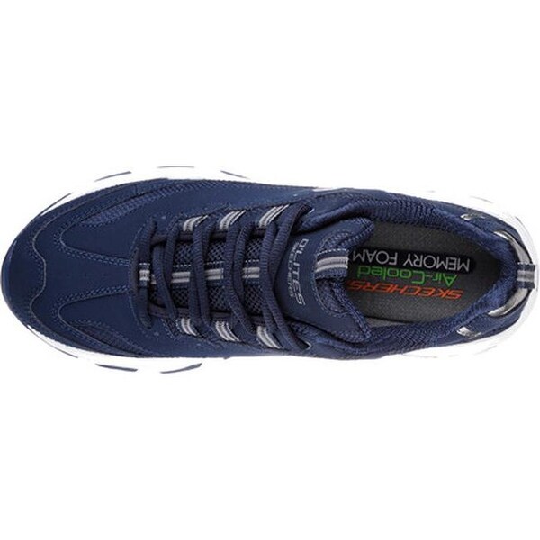 skechers d'lites mens silver
