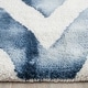 preview thumbnail 22 of 121, SAFAVIEH Dip Dye Marybeth Hand-tufted Wool Chevron Area Rug