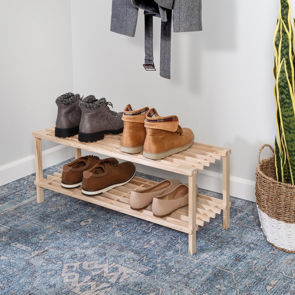 https://ak1.ostkcdn.com/images/products/is/images/direct/63d30603a9cacd60995c731b818bdf91f2ab6e0e/Natural-Wood-2-Tier-Slatted-Shoe-Rack.jpg