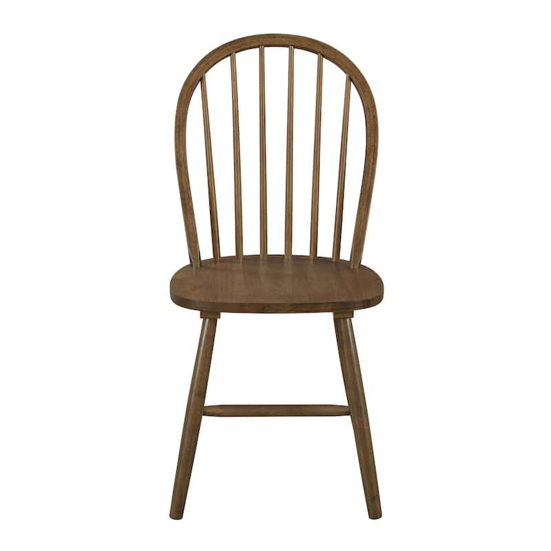 Declan Farmhouse High Back Spindle Dining Chairs (Set of 2) by Christopher Knight Home - 36"H