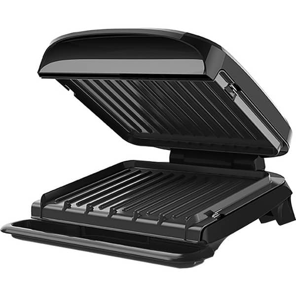 Spectrum Brands Grp3060b George Foreman 4-Serving Removable Plate & Panini  Grill - Black - Bed Bath & Beyond - 18292816