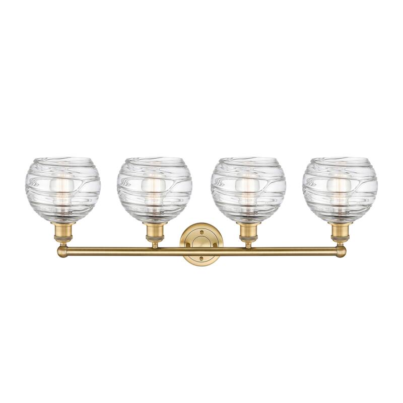 Innovations Lighting Athens Deco Swirl - 4 Light 35" Bath Vanity Light