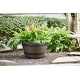 preview thumbnail 7 of 19, Southern Patio Whiskey Barrel Planter