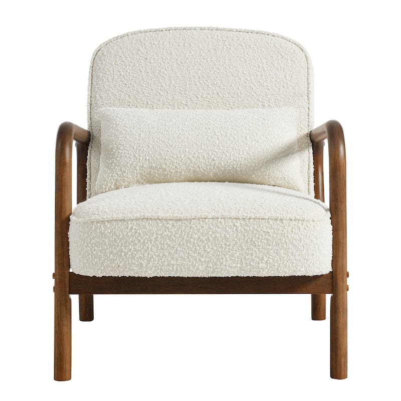 Charlie Boucle Upholstered Armchair